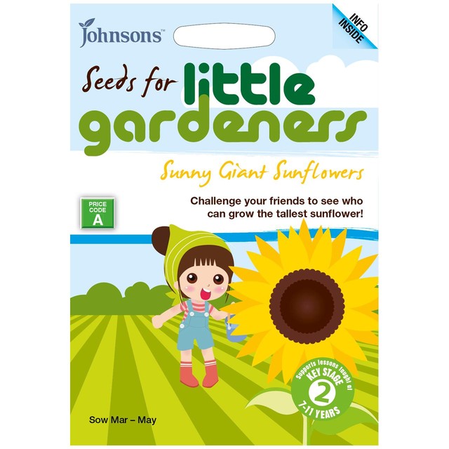 Mr Fothergills Seeds Sunny Giant Sunflower Seeds 30 seeds (British brand)