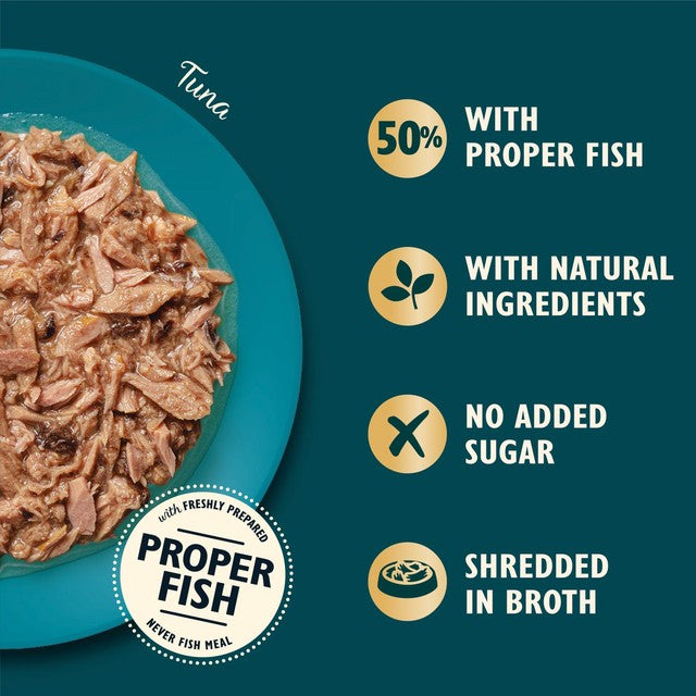 Lily's Kitchen Tuna in Broth wet cat food 70g, UK version