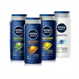NIVEA MEN Energy Mint Extract 3 in 1 shower gel 400ml, imported from the UK