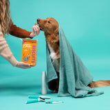Edgard & Cooper banana peanut butter dog biscuits 400g - British product