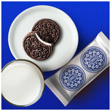 Oreo chocolate sandwich biscuits twin pack 2 x 154g, imported from the UK