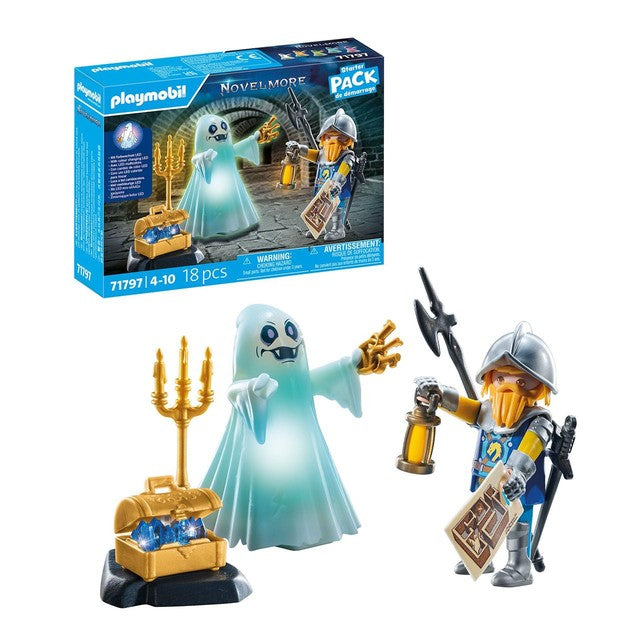 Playmobil Ghost Knight Starter Pack toy set, imported from the UK