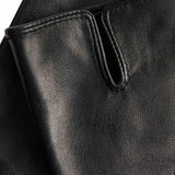 M&S leather gloves black size L, imported from the UK