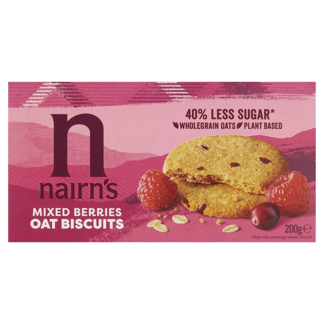 Nairns Wheat Free Mix Berry Biscuits 200g