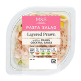 M&S Prawn Layered Salad 220g, imported from the UK