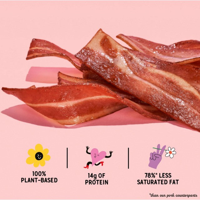 LA VIE Plant-based Smoked Bacon Rashers Vegan 120g, UK version