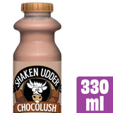 Shaken Udder chocolate flavoured milkshake 330ml (British brand)