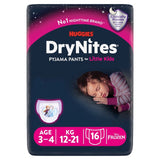 Huggies DryNites Girl Pyjama Pants Jumbo Pack - British product
