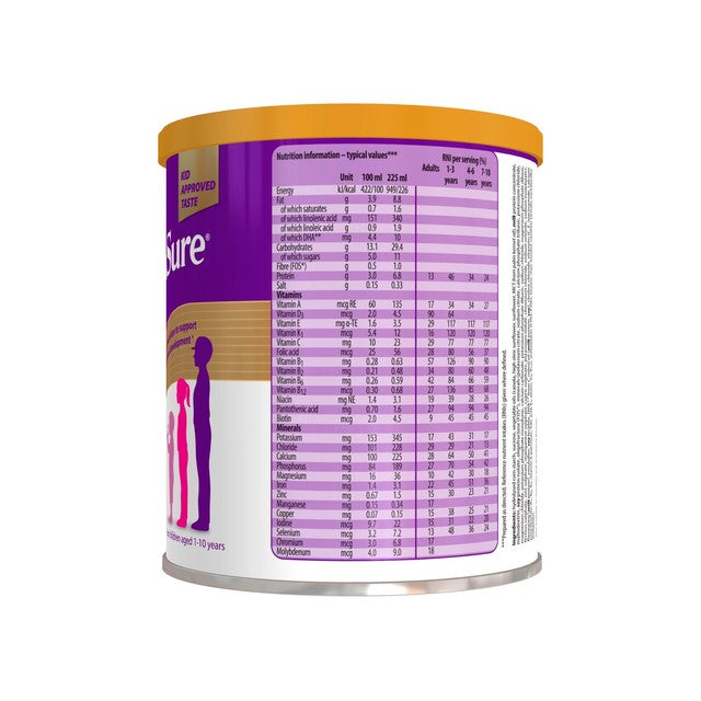 PaediaSure Shake Vanilla Nutritional Supplement Powder 400g, imported from the UK