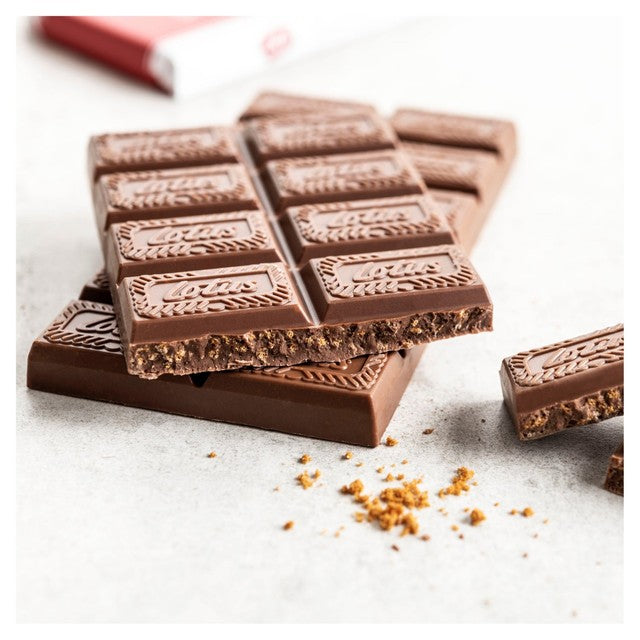 Lotus Biscoff milk chocolate bar with Biscoff crumbs 180g, UK version