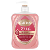 Carex macadamia oil antibacterial hand wash 500ml - British product