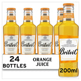 Britvic orange juice from concentrate 24 x 200ml - British product