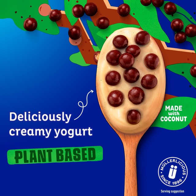 Muller Corner vanilla chocolate balls yogurt 125g, imported from the UK