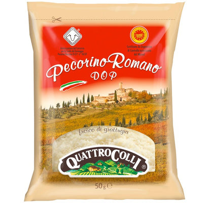Pecorino Romano râpé italien Quattro Colli 50g