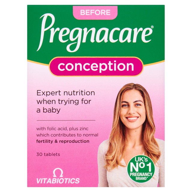 Vitabiotics Pregnacare Before Conception fertility supplement tablets 30 tablets (British brand)