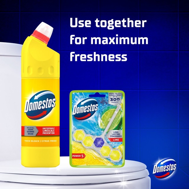 Domestos thick bleach citrus fresh 750ml - British product