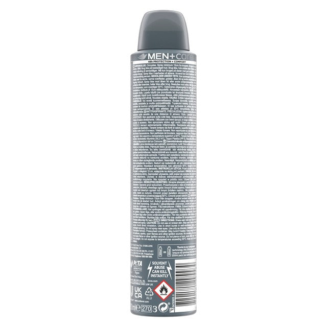 Dove Men+Care Classic Anti-Perspirant Deodorant Aerosol 200ml - British product