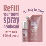 Salt of the Earth Natural Deodorant Spray Refill Lavender & Vanilla