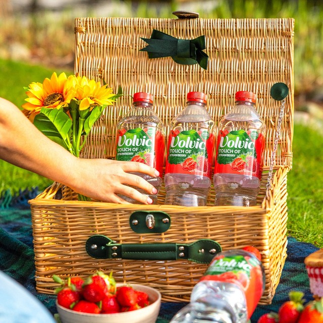 Volvic strawberry flavoured water 1.5L (British brand)