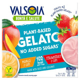 Valsoia mango and strawberry gelato mini cups 576ml (British brand)