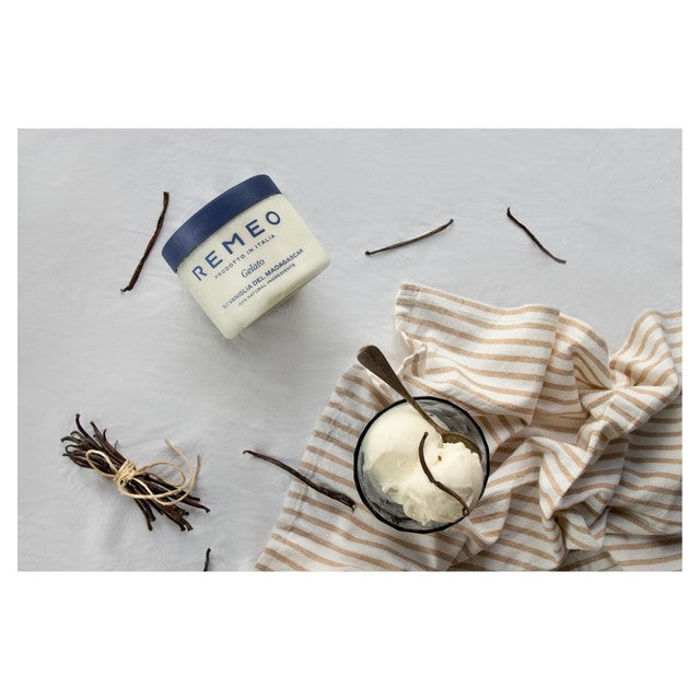 Remeo gelato Madagascan vanilla bourbon 462ml, imported from the UK
