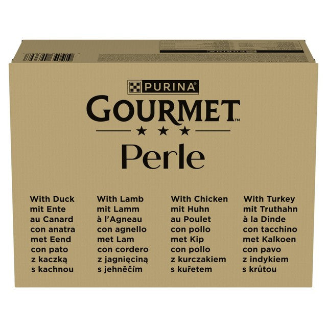 Gourmet Perle wet cat food in gravy 96x85g multipack, UK version