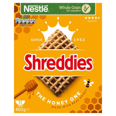 Nestle Shreddies Honey Breakfast Cereal 460g