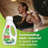 Persil Bio liquid laundry detergent 945ml, imported from the UK