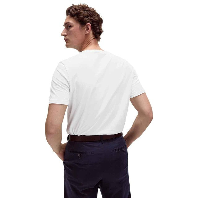 M&S men's cotton crew neck t-shirt white XL, imported from the UK
