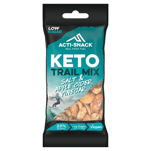 Acti-Snack Salt & Apple Cider Vinegar Keto Crunch protein snack 40g - British product