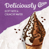 Wall's Soft Cookie & Chocolate ice cream cones 4 x 140ml - British product