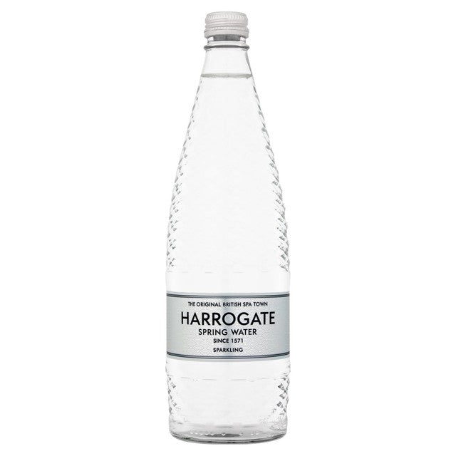 Harrogate Spring Sparkling Water 750ml Glass Bottle, UK version