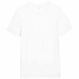 M&S Men's Supima Cotton Blend T-Shirt Vest in White, Medium, imported from the UK