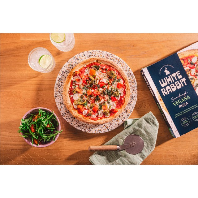 White Rabbit gluten-free sourdough vegana pizza 440g (British brand)