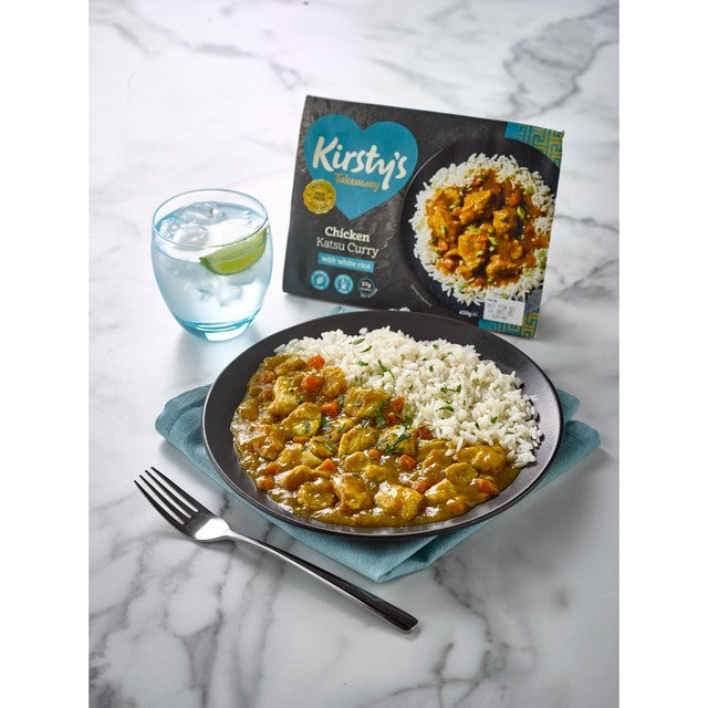 Kirstys Katsu chicken curry ready meal 450g, UK version