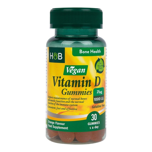 Holland Barrett Vitamin D Gummies Orange Flavour, UK version