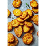 M&S battered potato slices 350g, imported from the UK