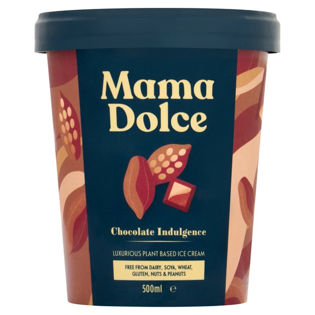 Mama Dolce chocolate ice cream 500g, imported from the UK