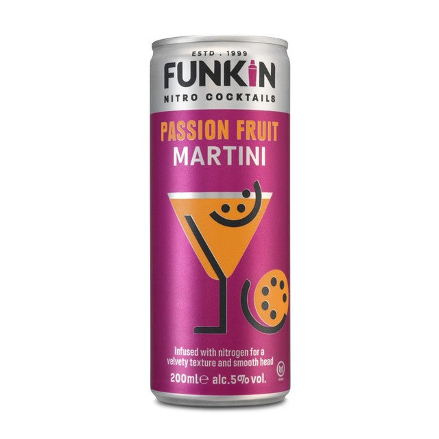 Funkin passion fruit martini nitro cocktail 200ml - British product