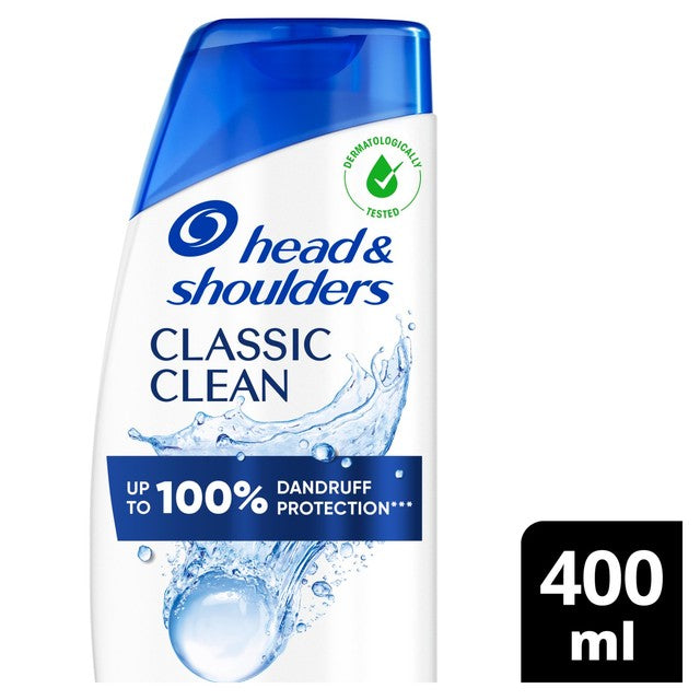 Head & Shoulders Classic Clean Anti-Dandruff Shampoo 400ml, UK version