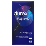 Durex Originals Extra Safe Condoms Regular Fit 12 Pack - British product