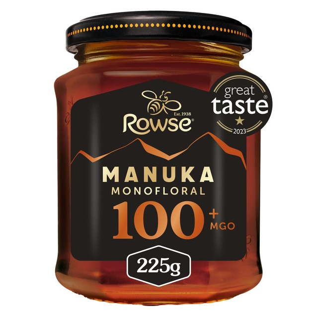 Rowse Manuka 100+ MGO honey 225g, imported from the UK