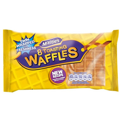 McVitie's Toasting Waffles Multipack Breakfast Biscuits 8x28g