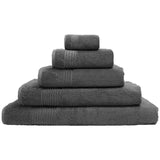 M&S Egyptian cotton face towels charcoal, imported from the UK