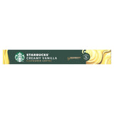 Starbucks vanilla flavoured coffee capsules 10 pack (British brand)