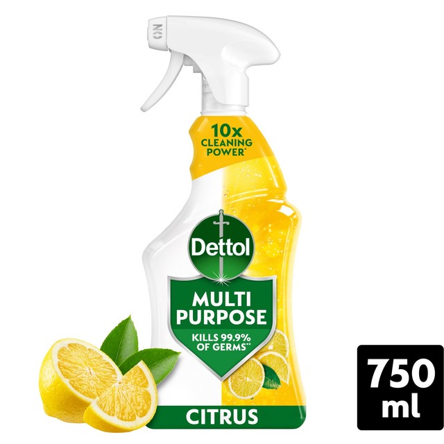 Dettol citrus multi-purpose cleaner spray 750ml - British product