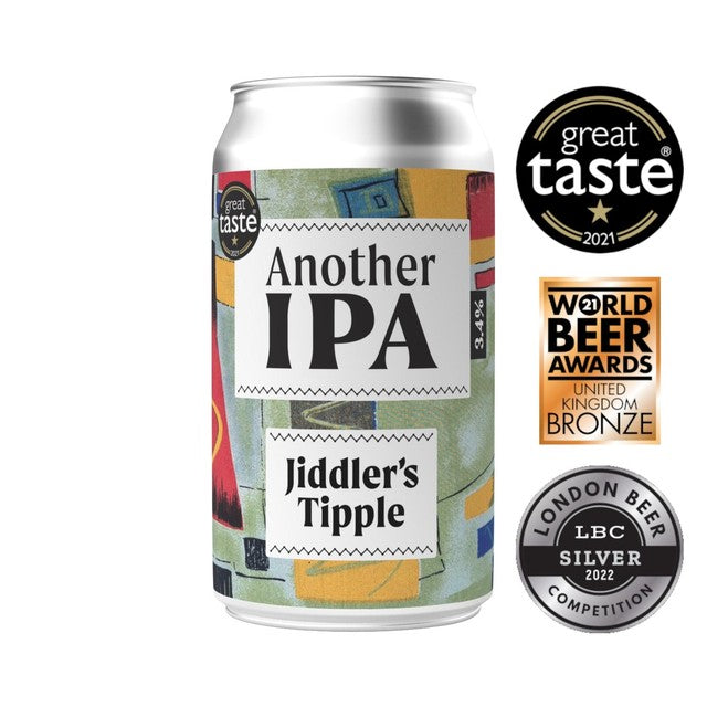 Jiddlers Tipple Another IPA West Coast IPA 330ml - British product