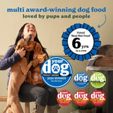 Forthglade wet dog food hearty turkey stew 395g - British product