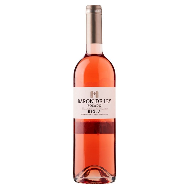 Baron De Ley Rioja rosé wine 75cl - British product