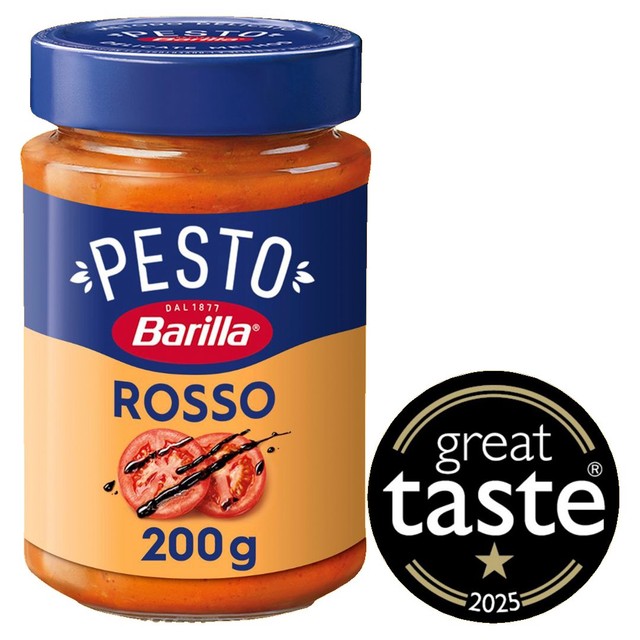 Barilla red pesto tomato balsamic sauce 200g - British product